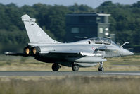 303 @ EBBL - Also the Rafales did receive the new base related codes. - by Joop de Groot