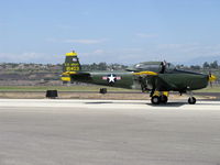 N4403K @ CMA - 1948 Ryan NAVION as L-17B, Continental E-185 (Owner states 225 hp) engine, single windshield, canopy mods, taxi - by Doug Robertson