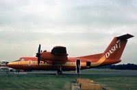 C-GNBX @ FAB - DHC Dash Seven at the 1978 Farnborough Airshow. - by Peter Nicholson