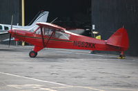 N662KK @ EGTF - Piper PA-18-150 at Fairoaks - by moxy