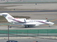 N444CX @ LAX - Taxying in at LAX, southside - by John1958
