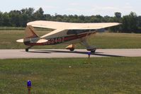 N5249Z @ I74 - Departing the MERFI fly-in, Urbana, Ohio. - by Bob Simmermon