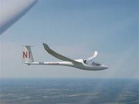 C-GFQM - Egret in flight - by Bob Lepp