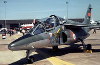 E105 @ MHZ - French Air Force Alpha Jet of ET-314 on display at the 1982 RAF Mildenhall Air Fete. - by Peter Nicholson