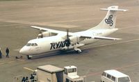 EI-BXS @ EIDW - ATR-42 c/n 142 Operated by Ryanair 1989-1990 - by Noel Kearney