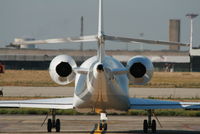 VP-CGA @ EBBR - Taxiing to leave General Aviation apron - by Daniel Vanderauwera