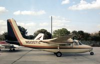 N500TU @ TPA - Aero Commander 500 seen at Tampa in November 1979. - by Peter Nicholson