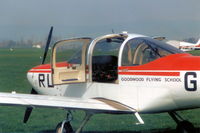 G-BGRL @ EGHR - 1990. I BELEIVE GOODWOOD FLYING SCHOOL HAD SOME OF THE FIRST TOMAHAWK'S IN THE UK - by BIKE PILOT
