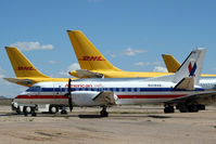 N218AE @ KIGM - Stored at Kingman Airport (AR) - by ThierryBEYL