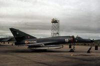 19 @ EGQS - Super Etendard of French Aeronavale's 11 Flotille at the 1981 RAF Lossiemouth Airshow. - by Peter Nicholson