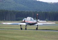 LY-YES @ EDLO - Yakovlev Yak-52 at Oerlinghausen airfield