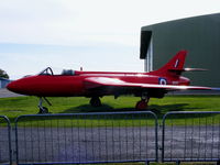G-BZPC @ EGBP - painted red and wearing the serial no WB188 - by Chris Hall