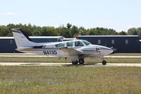 N413D @ MGN - Taxi For Departure RWY 10 - by Mel II