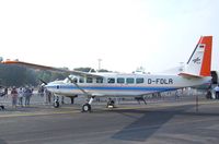 D-FDLR @ EDDK - Cessna 208B Grand Caravan of the DLR at the DLR 2009 air and space day on the side of Cologne airport - by Ingo Warnecke