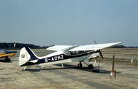 G-AOHZ @ EGLK - Auster J5P Autocar seen at Blackbushe in the Summer of 1976. - by Peter Nicholson
