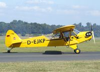 D-EJKP @ EDKB - Piper J3C-65 Cub at the Bonn-Hangelar centennial jubilee airshow #