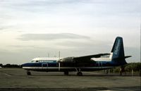 PH-SAD @ EGLK - Friendship 200 of NLM City Hopper subsidiary of KLM Royal Dutch Airlines seen at Blackbushe in September 1978. - by Peter Nicholson