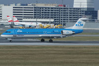 PH-OFG @ VIE - KLM cityhopper Fokker F-100 - by Joker767