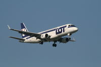SP-LIB @ EBBR - arrival of flight LO235 to rwy 02 - by Daniel Vanderauwera
