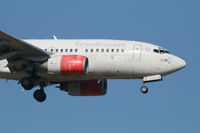 LN-RCW @ EBBR - arrival of flight SK4743 to rwy 02 - by Daniel Vanderauwera