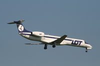 SP-LGG @ EBBR - flight LO239 is descending to rwy 02 - by Daniel Vanderauwera