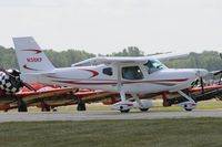 N38KF @ KOSH - Taxi for departure - by Todd Royer