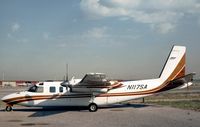 N117SA @ ELP - Aero Commander 690B seen at El Paso in October 1978. - by Peter Nicholson
