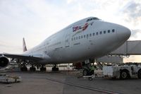 G-VAST @ MCO - Virgin 747-400