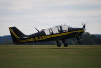 G-BJUD @ EGHL - ROBIN DR400/180R glider towing at Lasham - by moxy