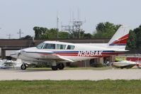 N306AK @ KOSH - Landing 27 at OSH - by Todd Royer