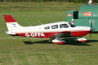 G-GFPA @ EGCB - Semi-resident at Barton seen taxiing in the evening sun. - by MikeP