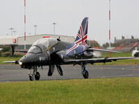 XX307 @ EGGP - Royal Air Force solo display Hawk - by Chris Hall