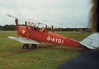 G-AYDI @ EGKM - TIGER MOTH at West Malling. Sorry for the naff quality. - by moxy