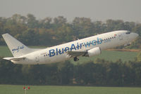YR-BAC @ VIE - Blue Air Boeing 737-377 - by Joker767