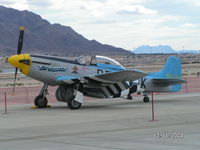 N2580 @ KLSV - Yet another P51 - by John1958