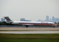N438AA @ DFW - Starting to roll for take off on 18L at DFW. - by paulp