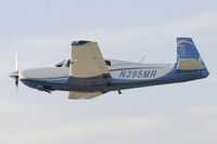 N395MR @ KOSH - Departing OSH on 27 - by Todd Royer