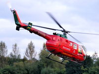 G-WAAS @ EGCW - Wales Air Ambulance Service - by Chris Hall