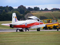 XW358 @ EGWC - Hunting Jet Provost T5A, 1 SoTT - by Chris Hall