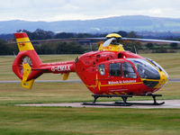 G-EMAA @ EGWC - East Midland Air Ambulence - by Chris Hall