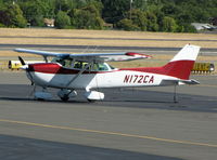 N172CA @ SAC - 1978 Cessna 172N in new red & white colors - by Steve Nation