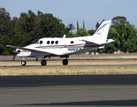 N993CB @ SAC - 1999 Raytheon C90A King Air taxiing out for flight to Chico, CA - by Steve Nation
