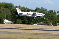 N993CB @ SAC - 1999 Raytheon C90A King Air taking-off for flight to Chico, CA on HOT summer day - by Steve Nation