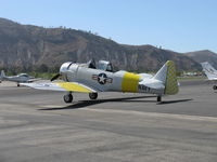 N817TX @ SZP - 1942 North American AT-6D 'Problem Child', P&W R-1340 Wasp 600 Hp - by Doug Robertson