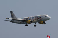 EC-KDG - Red Bull Air Race Barcelona 2009 - Vueling Airlines Airbus A320-214 - by Juergen Postl