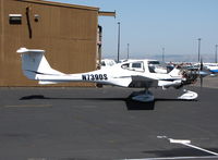 N739DS @ KPAO - Dry Creek Olive Co 2006 Diamond Aircraft Ind Inc DA 40 in more maintenance - by Steve Nation