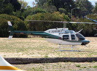 N2275Q @ KPAO - Sierra Bravo Aviation 1982 Bell 206B on quick stop at KPAO - by Steve Nation