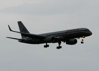 N629AA @ DFW - Landing on 18R at DFW. A rainy, overcast day in Dallas! - by paulp