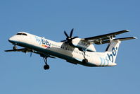G-JECP @ EGGP - flybe - by Chris Hall