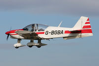 G-BGBA @ EGBJ - Short final at Staverton. - by MikeP
